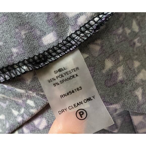 IVANKA TRUMP Womens Size Large Sleeveless Asymmetric Cowl Neck Tank Top Shirt - Picture 7 of 8